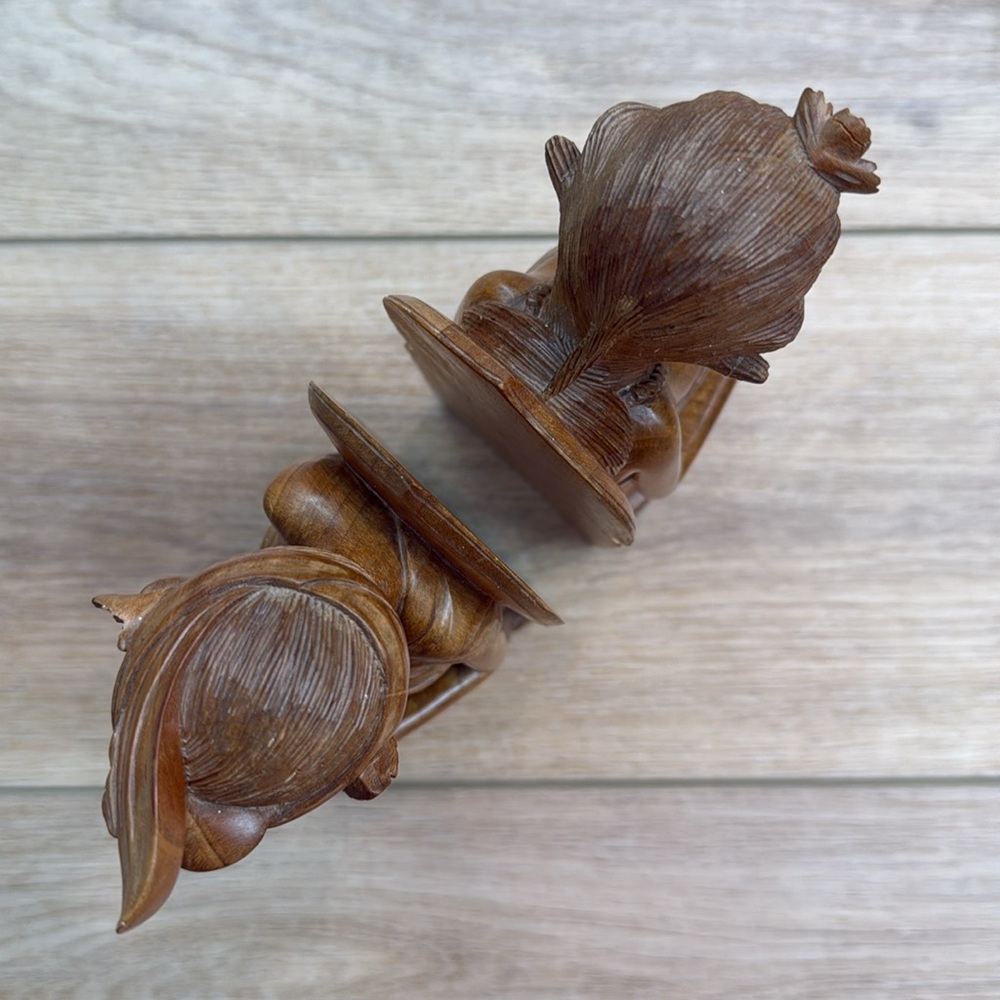 Vintage Hand Carved Balinese Bookends - Picture 6 of 14